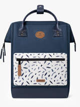 Personaliseerbare Rugzak Adventurer Medium Cabaia Blauw adventurer BAGS