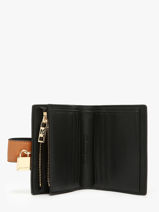 Chequehouder Leder Karl lagerfeld Bruin k autograph A3W32039-vue-porte