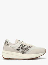 Sneakers Uit Leder New balance Grijs boy U370LP