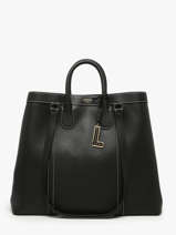 Handtas Belleville Leder Lancel Zwart belleville A13738