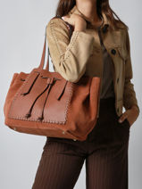 Handtas Brumby Etrier Bruin brumby EBRU150L-vue-porte