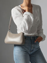 Cross Body Tas Suave Leder Lancaster Grijs suave ace 22-vue-porte