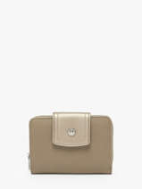 Portefeuille Hexagona Beige maya 218452