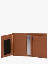 Portefeuille Met Portemonnee Madras Leder Etrier Bruin madras EMAD5016-vue-porte