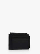 Kaarthouder Leder Lancaster Zwart soft vintage homme 42