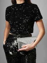 Clutch Paddock M Leder Etrier Zilver paddock EPAD075M-vue-porte