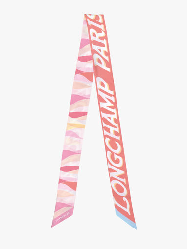 Longchamp Soie gots Sjaal Roze