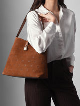 Schoudertas K Autograph Leder Karl lagerfeld Bruin k autograph B1W30105-vue-porte