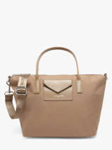 Handtas Smart Kba Nylon Lancaster Bruin smart kba 36