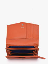 Portefeuille Charlotte Leder Le tanneur Oranje charlotte TOTT3301-vue-porte