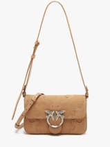 Schoudertas Love Bag Soft Pinko Bruin love bag soft 6244A0F6