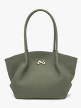 Schoudertas Galat�e Leder Nathan baume Groen nymphea 3