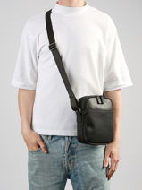 Cross Body Tas Hexagona Zwart travel light 2920107-vue-porte