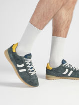 Sneakers Uit Leder Coolway Blauw men 8643807-vue-porte