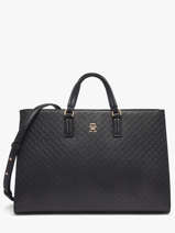 Handtas Th Daily Tommy hilfiger Zwart th daily AW18418