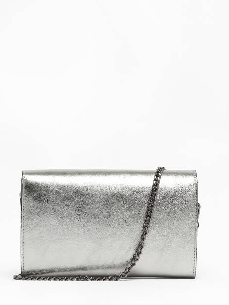 Cross Body Tas Nine Leder Milano Zilver nine NI23064N ander zicht 4