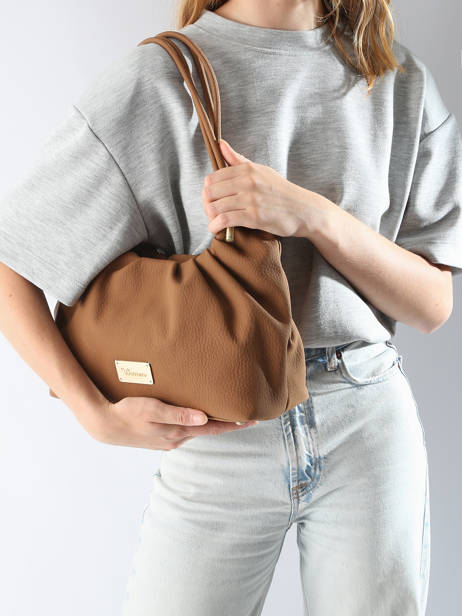 Schoudertas Muscari Woomen Bruin muscari WMUS09 ander zicht 1