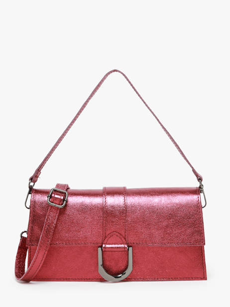 Schoudertas Nine Leder Milano Rood nine NI24066