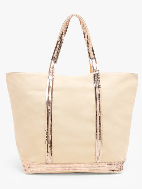 Schoudertas Met Rits Le Cabas L Pailletten Vanessa bruno Beige cabas 1V40409