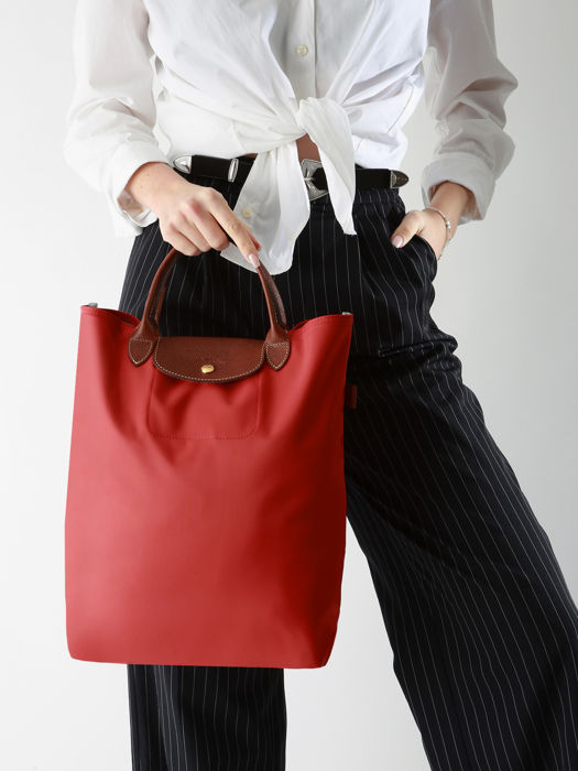 Longchamp Le pliage original Handtas Rood