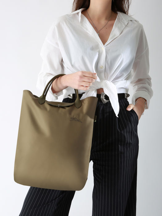 Longchamp Le pliage green Handtas Groen