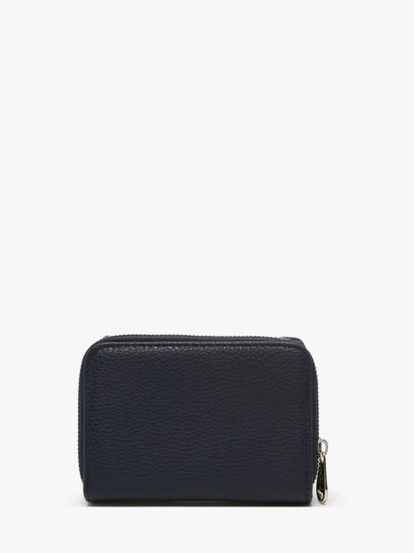 Portemonnee Grained Miniprix Blauw grained H6012 ander zicht 3