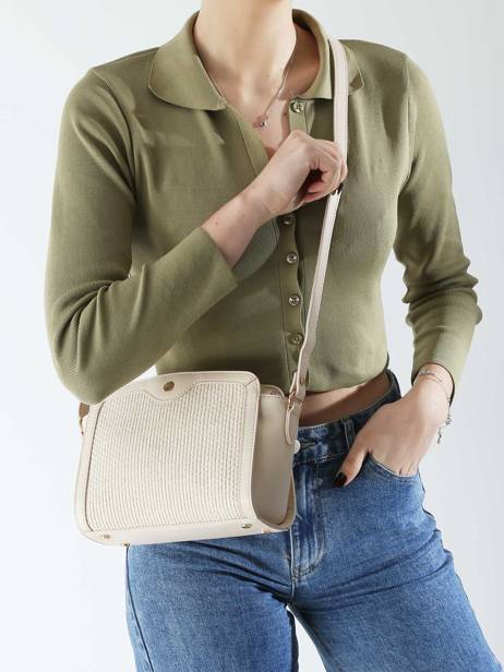 Cross Body Tas Judy Hexagona Beige judy 6520143 ander zicht 1