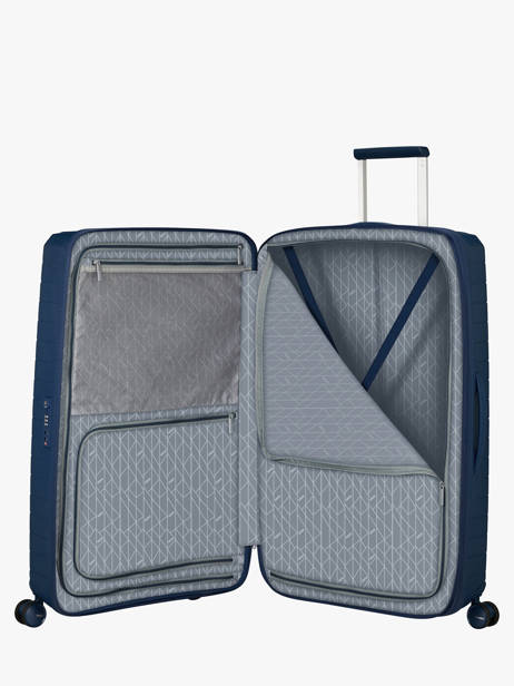 Uitbreidbare Harde Reiskoffer Fastforward American tourister Blauw fastforward 155261 ander zicht 3