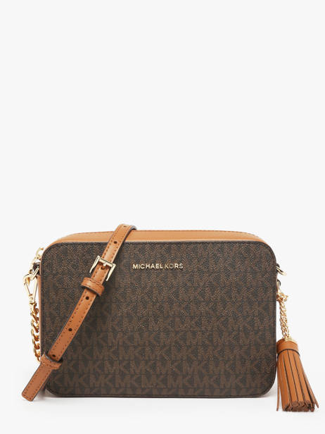 Cross Body Tas Jet Set Item Michael kors Bruin jet set F8GF5M2B