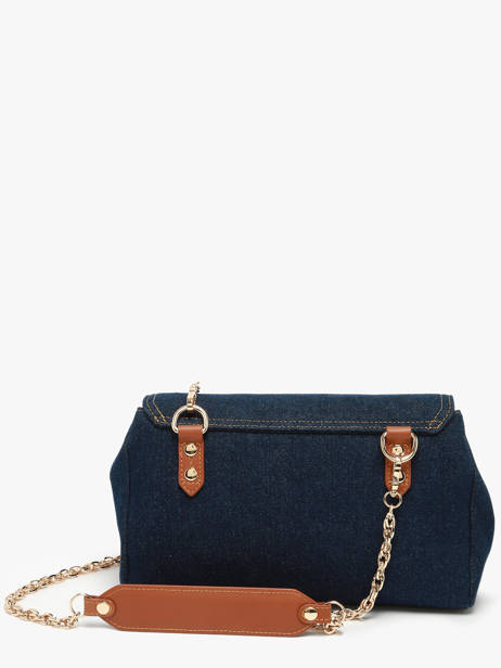 Cross Body Tas Le Suzon M Denim Brut Paul marius Blauw denim brut SUZM2DEB ander zicht 3
