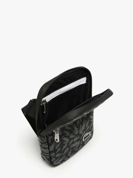 Cross Body Tas Lacoste Zwart lcst NH5087TX ander zicht 3