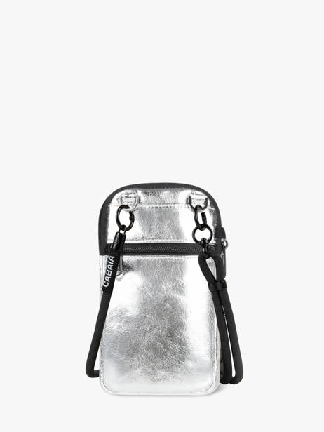 Cross Body Tas Phone Bag Lucky Star Cabaia Zilver lucky star STA ander zicht 3