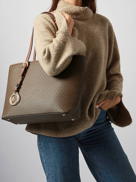 Schoudertas Cr Miniprix Bruin cr G922719A ander zicht 1