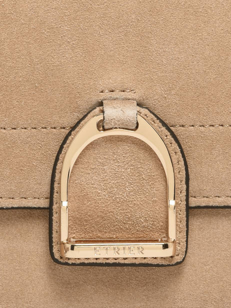 Cross Body Tas M Altesse Suede Etrier Beige altesse suede EASU048M ander zicht 5