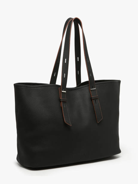 Schoudertas Cavalier Leder Etrier Zwart cavalier ECLR127M ander zicht 2