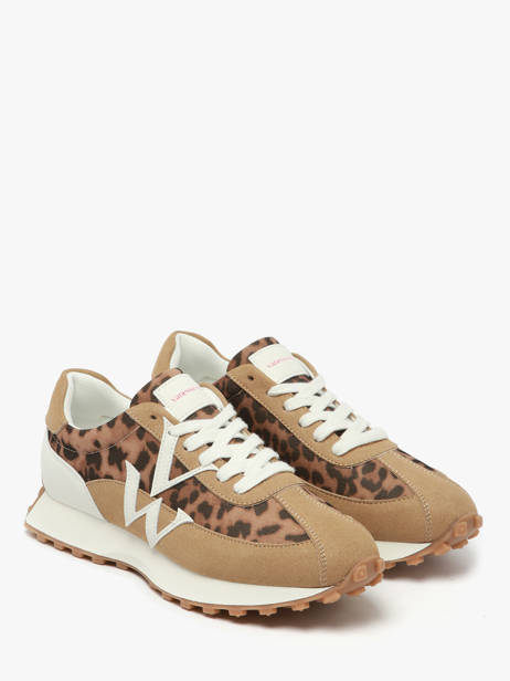 Sneakers Vanessa wu Bruin women BK2844LP ander zicht 1