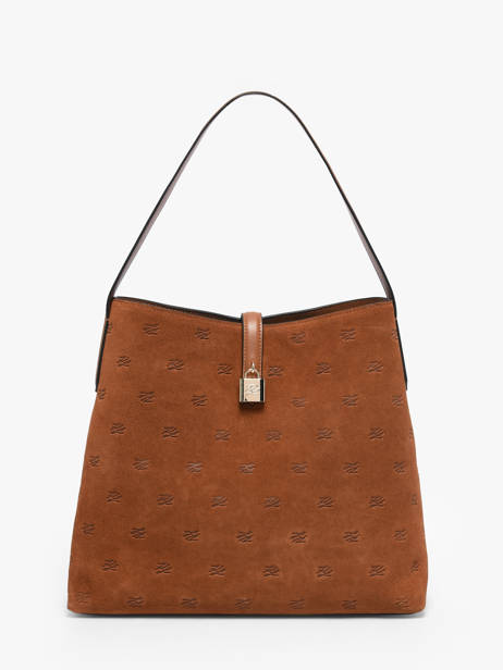 Schoudertas K Autograph Leder Karl lagerfeld Bruin k autograph B1W30105