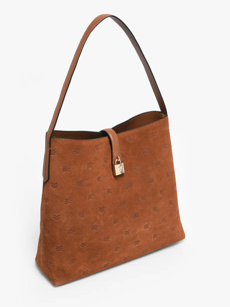 Schoudertas K Autograph Leder Karl lagerfeld Bruin k autograph B1W30105 ander zicht 2