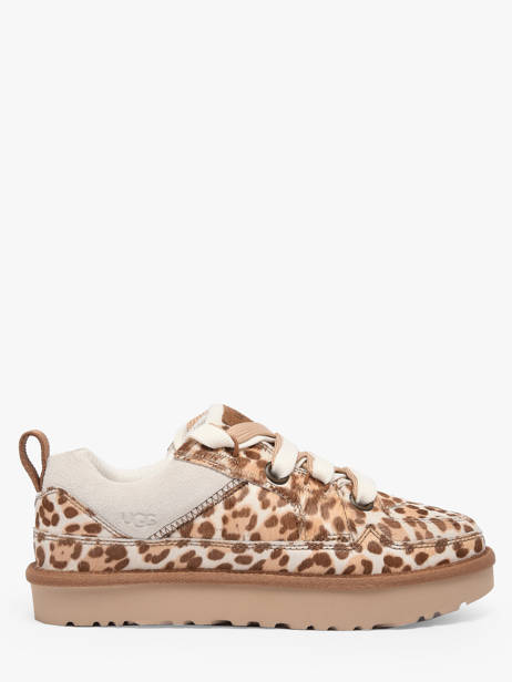 Sneakers Lo Lowmel Plains Uit Leder Ugg Bruin women 1181071