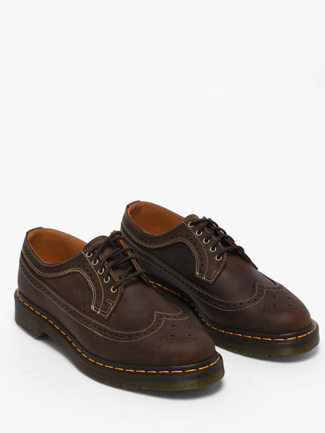 Derby Veterschoenen 3989 Uit Leder Dr martens Bruin men 40553201 ander zicht 2