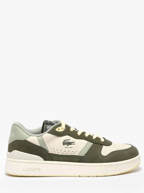 Sneakers Uit Leder Lacoste Groen men 1SMA0100