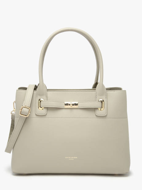 Handtas Saffiano David jones Beige saffiano CM8353