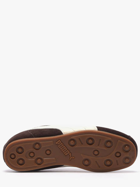 Sneakers Uit Leder Puma Bruin women 40445601 ander zicht 4