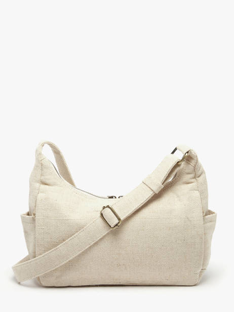 Cross Body Tas Jute Katoen Hindbag Beige jute JU ander zicht 4