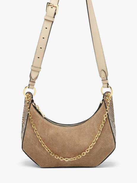 Cross Body Tas Croisette Lancel Beige croisette A13989 ander zicht 2