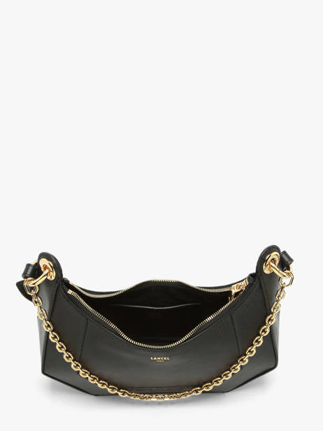 Cross Body Tas Croisette Leder Lancel Zwart croisette A13987 ander zicht 4