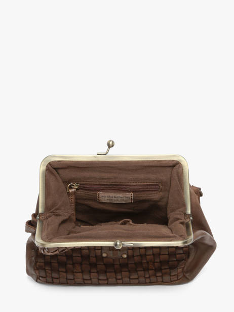 Cross Body Tas Heritage Leder Biba Bruin heritage KA21 ander zicht 2