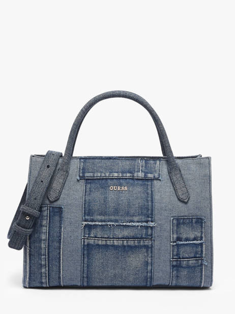 Cross Body Tas Jodi Katoen Guess Blauw jodi DM976922