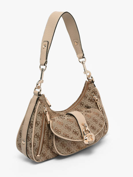 Schoudertas Jessa Guess Bruin jessa JG836218 ander zicht 2