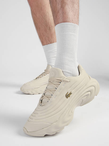 Sneakers Uit Leder Lacoste Wit men 1SMA0063 ander zicht 1